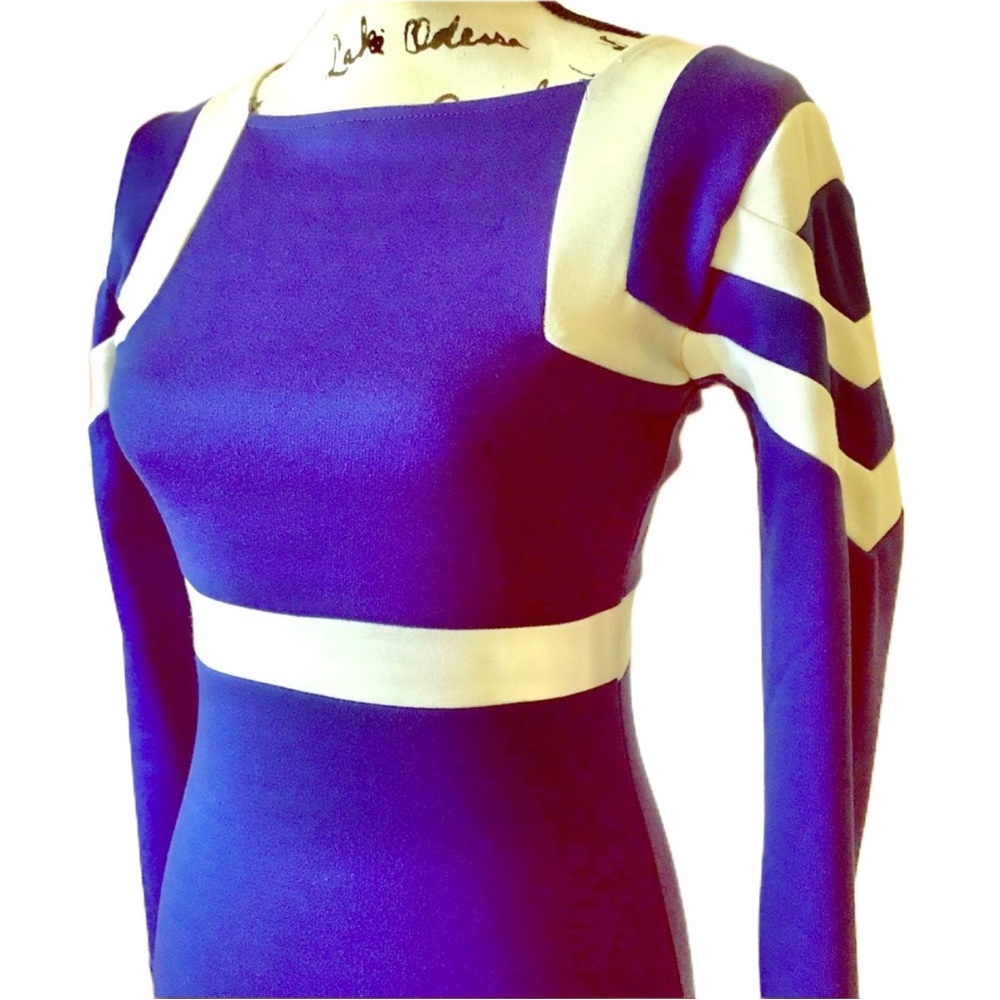 Square Neck Colorblock Dress